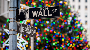 Albero di Natale a Wall Street